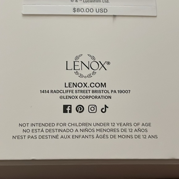 Lenox Star Wars Grogu in Hover Pram (Baby Yoda) Ornament - Picture 4 of 4